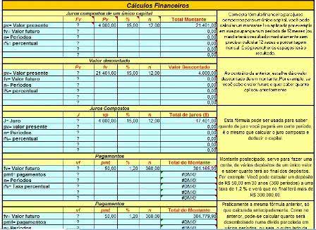 Planilha de Controle de Juros 4