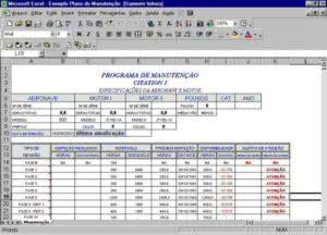 Planilha de Manutenção